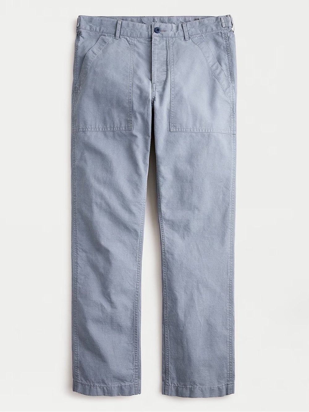 Wallace & Barnes military camp pant in organic cotton-hemp